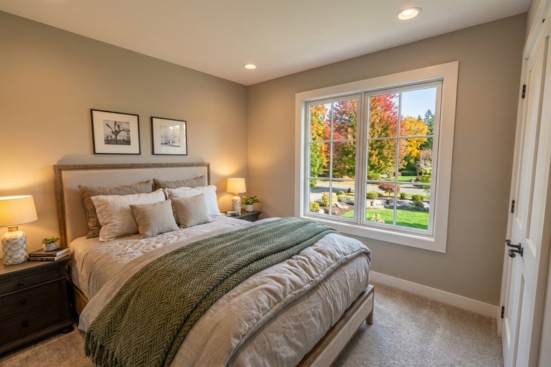 Architectural House Design - Interior - Bedroom for Modern House Plan #51-1516 - 3 bed, 2.5 bath