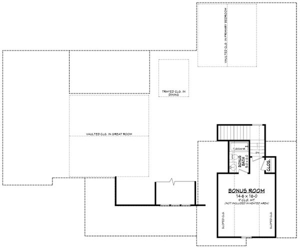 Architectural House Design - Farmhouse Floor Plan - Other Floor Plan #430-244