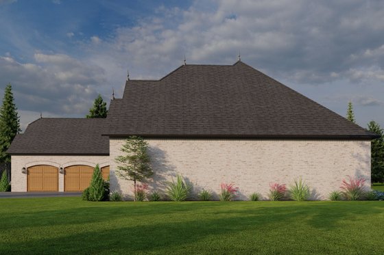 Exterior - Other Elevation 1 for European House Plan #923-7 - 3 bed, 2.5 bath