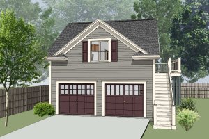 Traditional Exterior - Front Elevation Plan #79-286