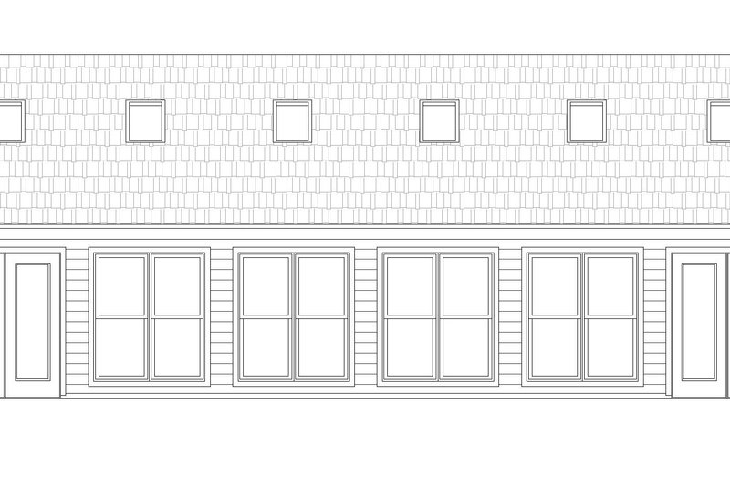 Home Plan - Exterior - Other Elevation for Southern House Plan #932-332, 0 bath