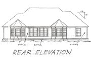 Traditional Style House Plan - 3 Beds 2 Baths 1980 Sq/Ft Plan #20-115 