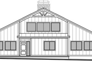 Exterior - Front Elevation 3 for Craftsman House Plan #1073-18 - 3 bed, 2.5 bath