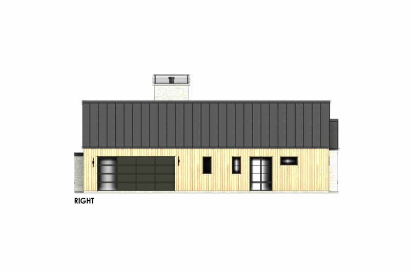 House Plan Design - Exterior - Other Elevation 1 for Modern House Plan #1096-94 - 3 bed, 2.5 bath
