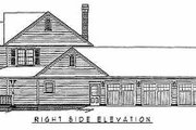 Country Style House Plan - 4 Beds 2.5 Baths 2433 Sq/Ft Plan #11-121 