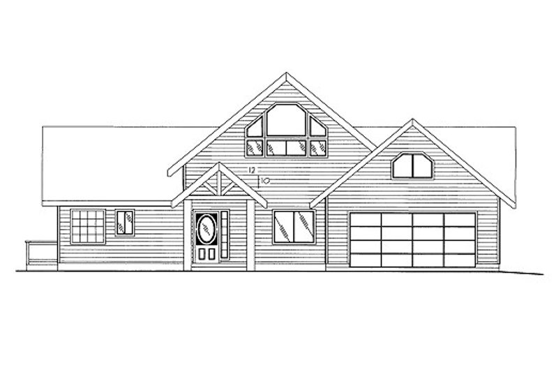 Bungalow Style House Plan - 2 Beds 2 Baths 3045 Sq/Ft Plan #117-643