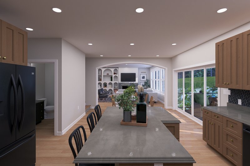 House Design - Interior - Kitchen for European House Plan #1060-293 - 5 bed, 3.5 bath