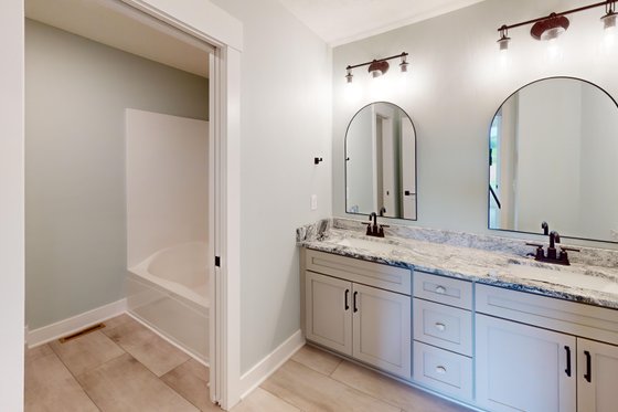 Interior - Bathroom 2 for Farmhouse House Plan #1089-46 - 3 bed, 2.5 bath