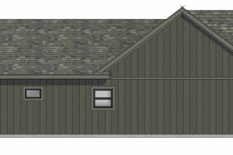 House Design - Exterior - Other Elevation for Country House Plan #1096-146 - 3 bed, 2 bath