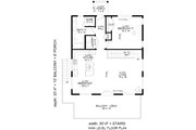 Contemporary Style House Plan - 3 Beds 2 Baths 2000 Sq/Ft Plan #932-1021 