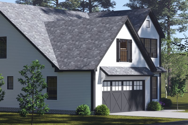House Blueprint - Exterior - Other Elevation 2 for Farmhouse House Plan #513-2352 - 3 bed, 2.5 bath