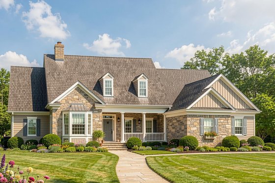 Photo for Southern House Plan #137-205 - 3 bed, 2 bath