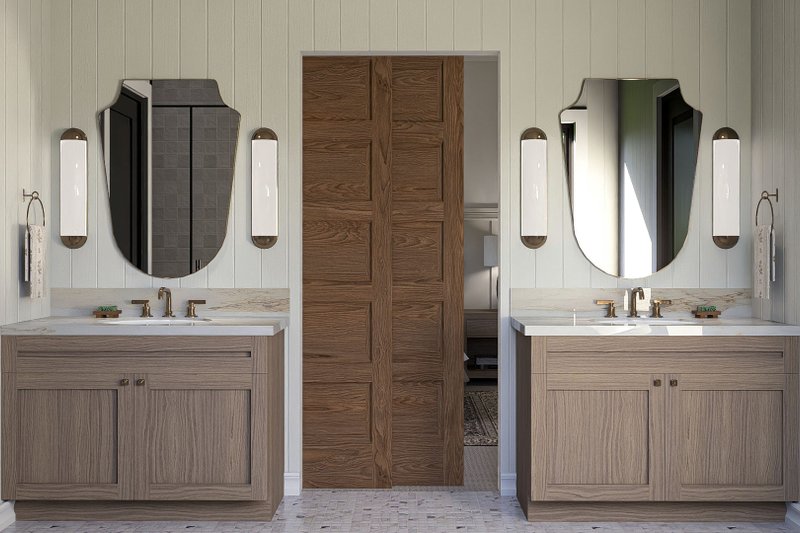 House Design - Interior - Master Bathroom 2 for Modern House Plan #455-346 - 4 bed, 2.5 bath