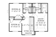 Farmhouse Style House Plan - 3 Beds 2.5 Baths 1840 Sq/Ft Plan #11-202 