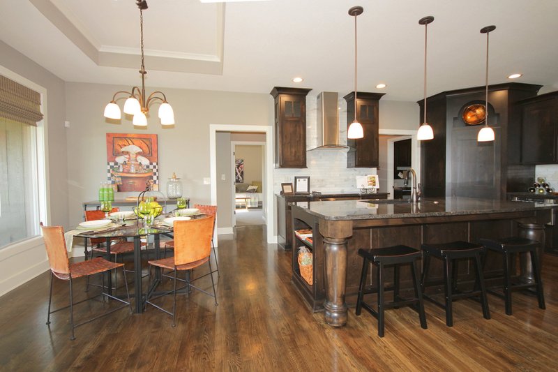 Home Plan - Interior - Kitchen for Mediterranean House Plan #20-2174 - 3 bed, 2 bath