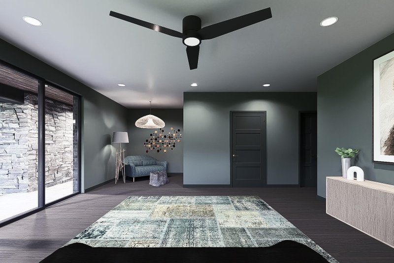 House Design - Interior - Family Room for Contemporary House Plan #1095-1 - 4 bed, 3.5 bath