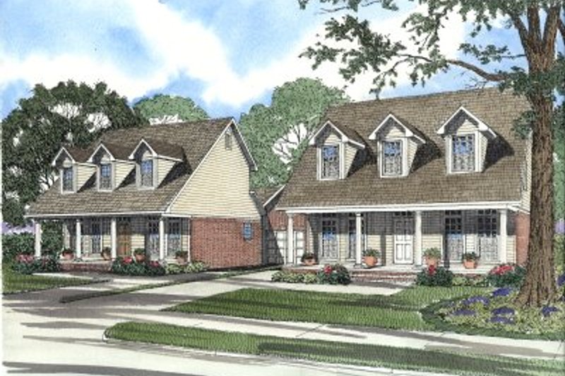 Country Style House Plan - 3 Beds 2.5 Baths 3082 Sq/Ft Plan #17-2023