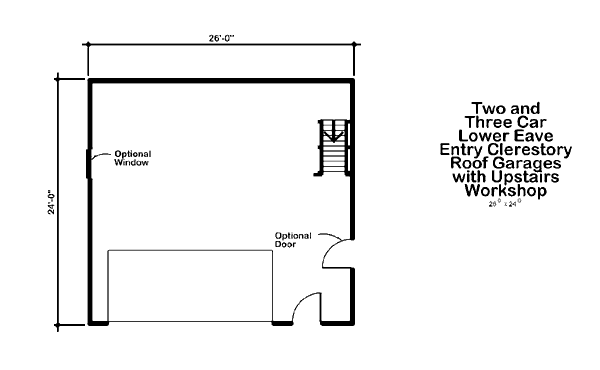 Contemporary Floor Plan - Main Floor Plan #312-744