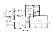 Traditional Style House Plan - 4 Beds 2.5 Baths 2977 Sq/Ft Plan #48-419 