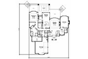 Craftsman Style House Plan - 4 Beds 4.5 Baths 8106 Sq/Ft Plan #20-2538 