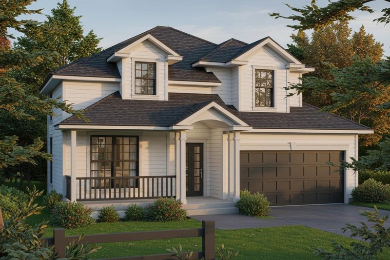 Home Plan - Traditional Exterior - Front Elevation Plan #94-208