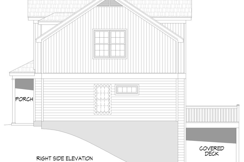 House Plan Design - Exterior - Other Elevation 1 for Country House Plan #932-392 - 4 bed, 3.5 bath