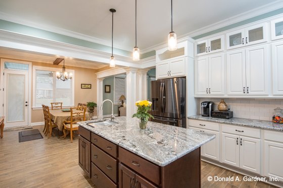 Interior - Kitchen for Ranch House Plan #929-1050 - 5 bed, 4 bath