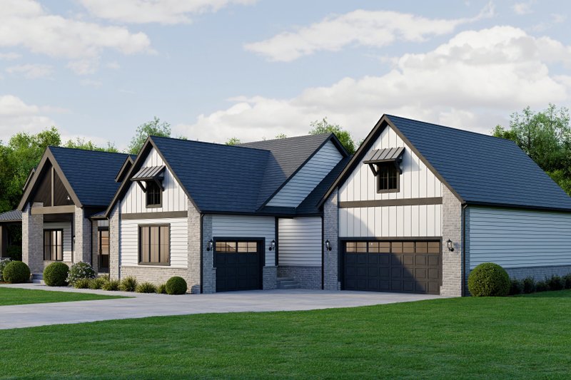 Dream House Plan - Exterior - Front Elevation 5 for Craftsman House Plan #1089-68 - 3 bed, 4.5 bath