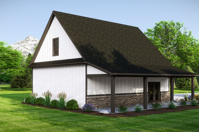 Dream House Plan - Exterior - Other Elevation 1 for Country House Plan #1064-308 - 1 bed, 1 bath