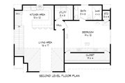 Country Style House Plan - 1 Beds 1 Baths 1029 Sq/Ft Plan #932-566 