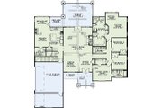 Craftsman Style House Plan - 6 Beds 4.5 Baths 6089 Sq/Ft Plan #17-2375 