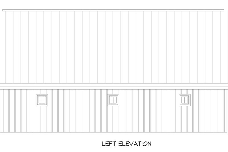 House Blueprint - Exterior - Other Elevation for Craftsman House Plan #932-1356 - 1 bed, 1.5 bath