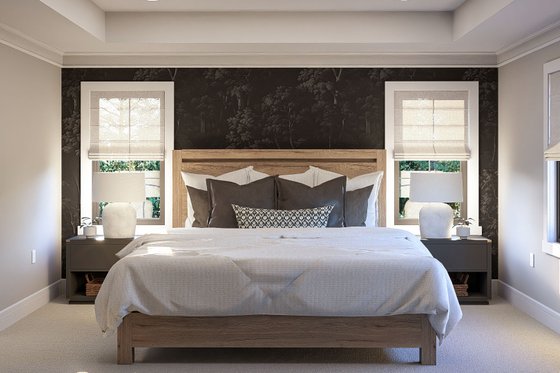 Interior - Master Bedroom for Farmhouse House Plan #455-561 - 4 bed, 2.5 bath