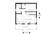 Cottage Style House Plan - 1 Beds 1 Baths 576 Sq/Ft Plan #23-2300 