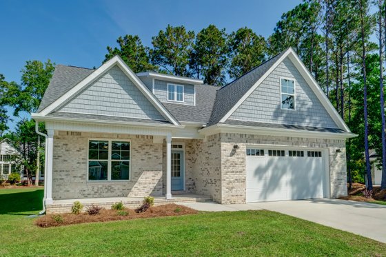Exterior - Front Elevation 3 for Cottage House Plan #20-2315 - 4 bed, 3 bath
