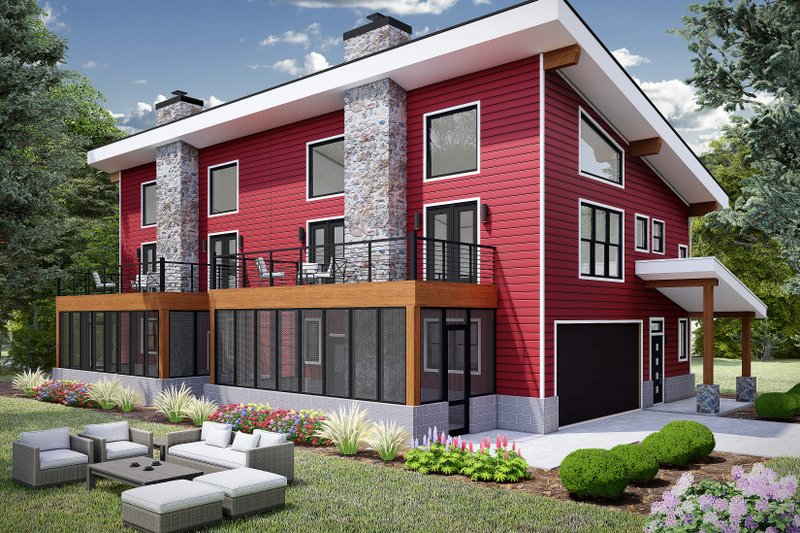 Home Plan - Country Exterior - Front Elevation Plan #932-1196