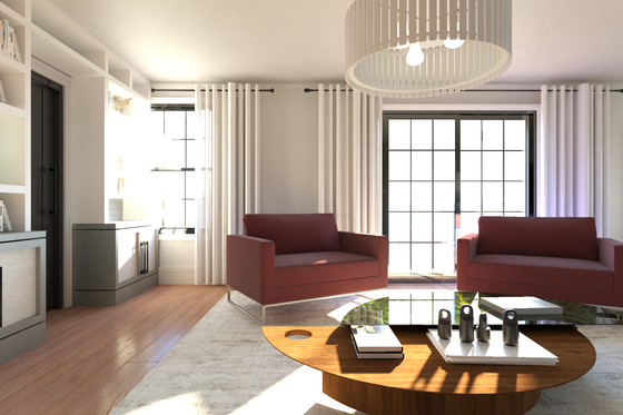 Interior - Master Bedroom 1 for Barndominium House Plan #1064-307 - 7 bed, 7 bath