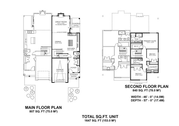 House Design - Floor Plan - Main Floor for Farmhouse House Plan #1100-183 - 6 bed, 5 bath