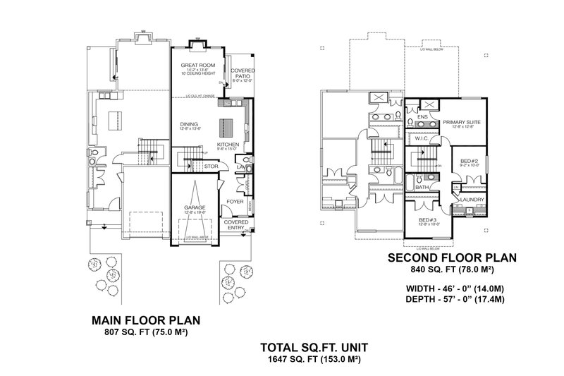 House Design - Floor Plan - Main Floor for Farmhouse House Plan #1100-183 - 6 bed, 5 bath
