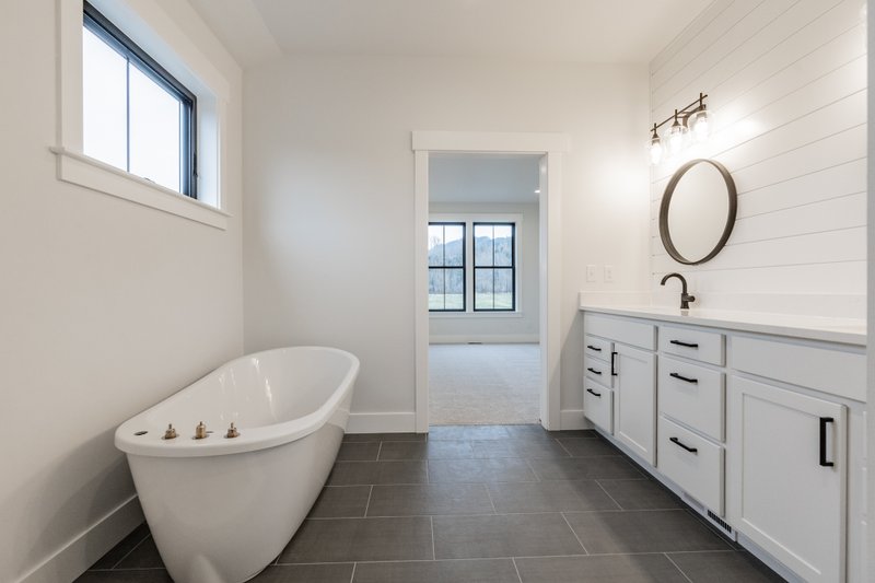 Architectural House Design - Interior - Master Bathroom 3 for Country House Plan #1070-33 - 3 bed, 2.5 bath
