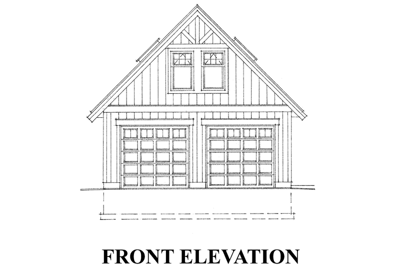 Home Plan - Exterior - Front Elevation 3 for Traditional House Plan #118-180, 0.5 bath