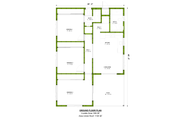 Beach Style House Plan - 3 Beds 2 Baths 935 Sq/Ft Plan #1106-66 