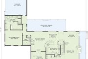 Southern Style House Plan - 3 Beds 2.5 Baths 3060 Sq/Ft Plan #17-546 Exterior 