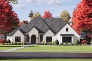 European Style House Plan - 4 Beds 3.5 Baths 2382 Sq/Ft Plan #1096-148 