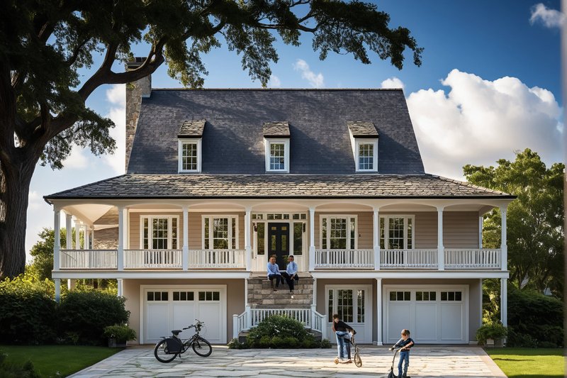 Dream House Plan - Southern Exterior - Front Elevation Plan #137-285
