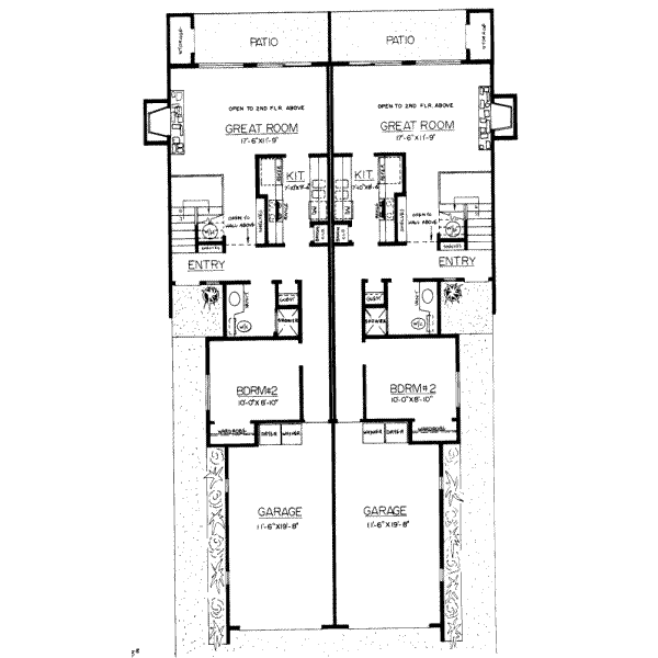 Floor Plan - Main Floor Plan #303-203