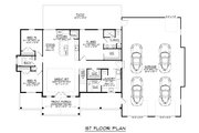 Barndominium Style House Plan - 3 Beds 2 Baths 1633 Sq/Ft Plan #1064-334 