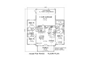 Barndominium Style House Plan - 3 Beds 2 Baths 1656 Sq/Ft Plan #513-2225 