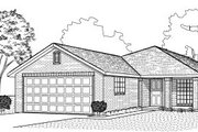Ranch Style House Plan - 2 Beds 2 Baths 1581 Sq/Ft Plan #65-468 