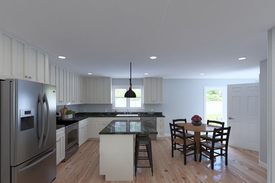 Interior - Kitchen for Craftsman House Plan #1060-461 - 3 bed, 3 bath